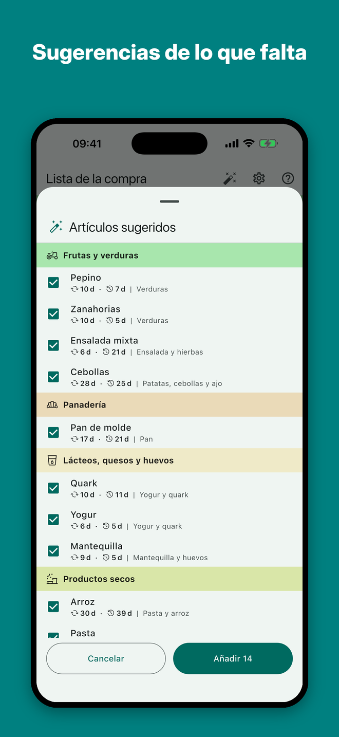 Aisly — Sugerencias de lo que falta