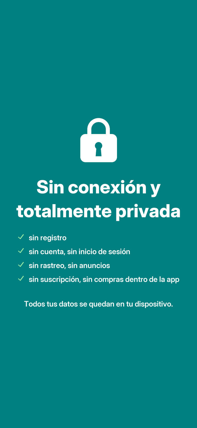 Aisly — Sin conexión y totalmente privada