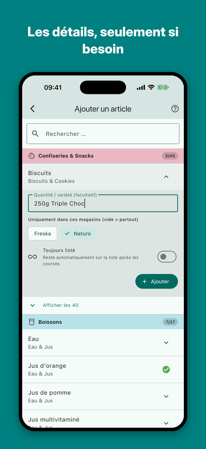 Aisly — Les détails, seulement si besoin